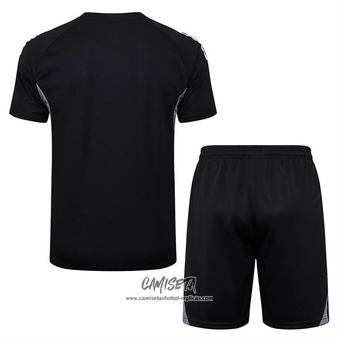 Chandal del Inter Miami 2025-2026 Manga Corta Negro - Pantalon Corto